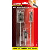 Neilsen Hole Cleaning Rust Removal Set Pipe Tube Cleaning Brush Brushes 3pc